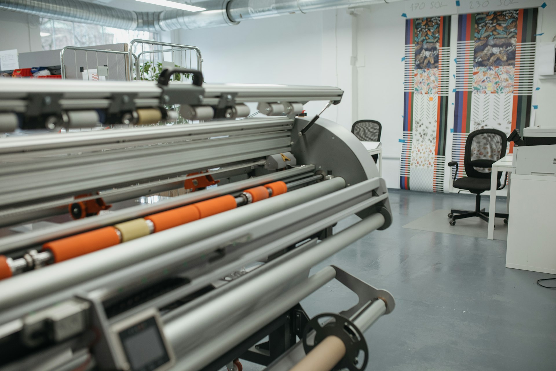 Modern printing facility